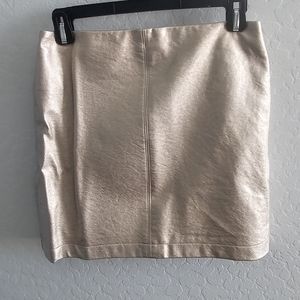Small metallic pink Hollister skirt
